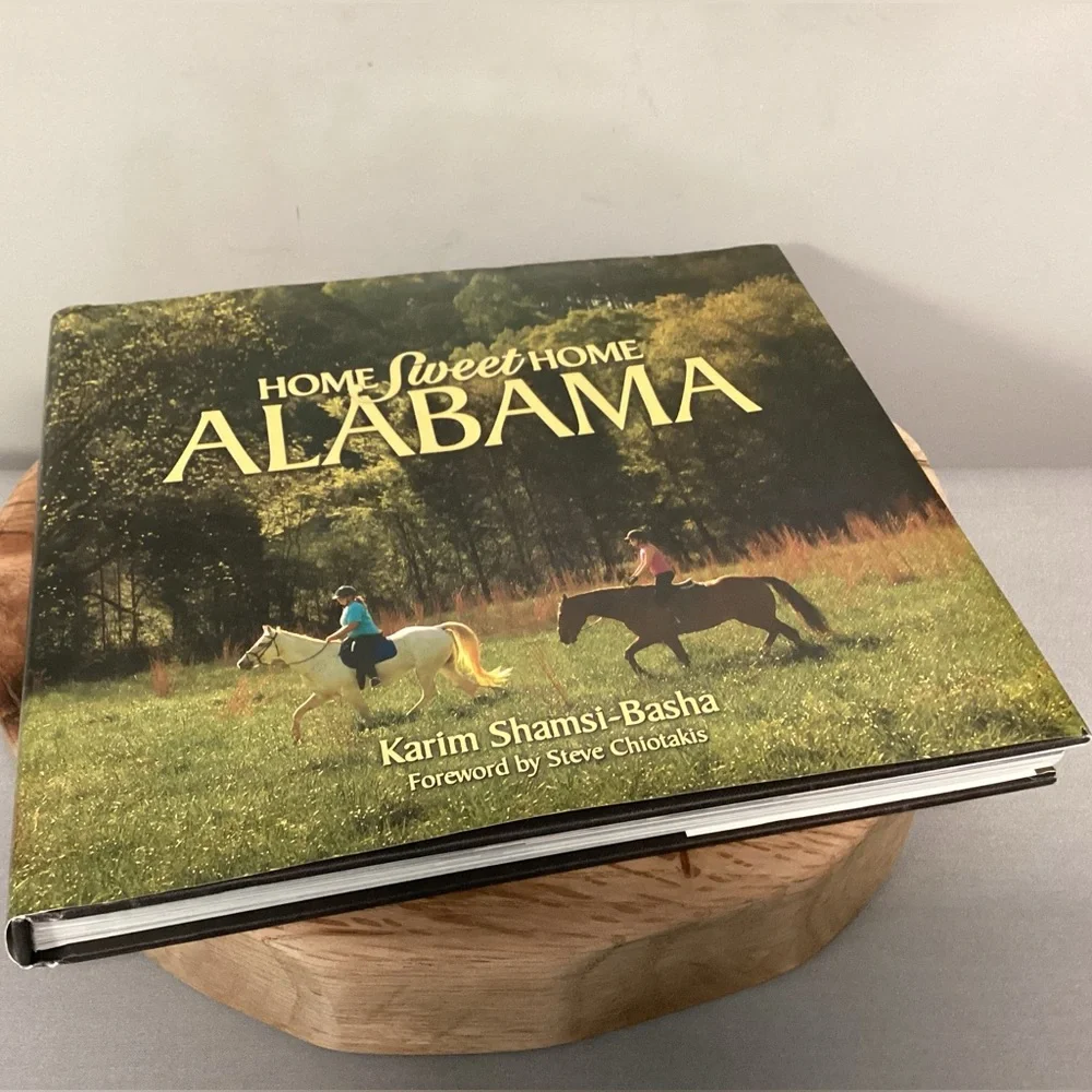 🟢 Vintage - Home Sweet Home Alabama - Huge Coffee Table Picture Book - Great